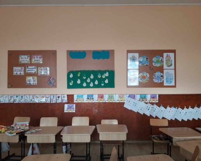 Sală de clasă din arhiva școlii